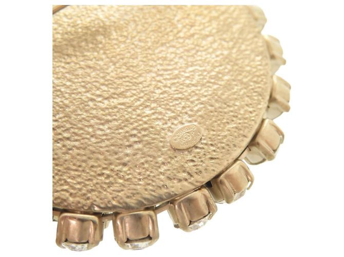 Broche Chanel Black Rhinestone Negro - vista 5