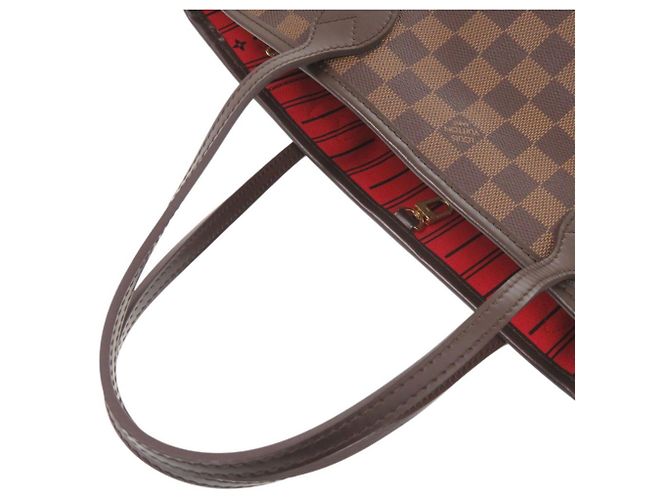 Borsa Tote Louis Vuitton Neverfull PM Damier Cerise Fuschia - vista 7