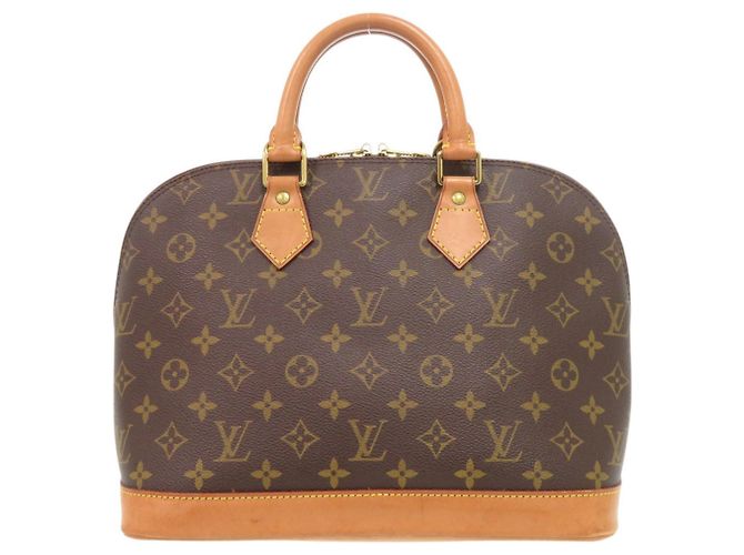 Borsa Louis Vuitton Alma Monogram Marrone - vista 2