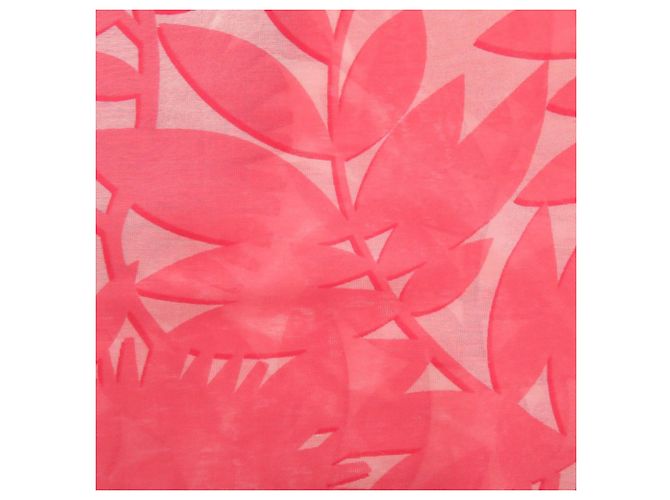 Pareo Louis Vuitton Tropical Flower Shawl Rosa Bianco Giallo - vista 5