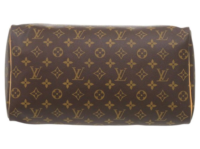 Borsa Louis Vuitton Speedy 35 Monogram Marrone Monogramma - vista 3