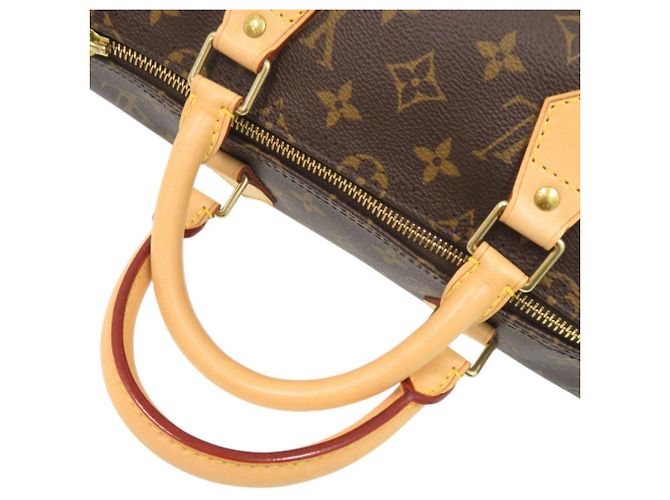 Borsa Louis Vuitton Speedy 35 Monogram Marrone Monogramma - vista 7