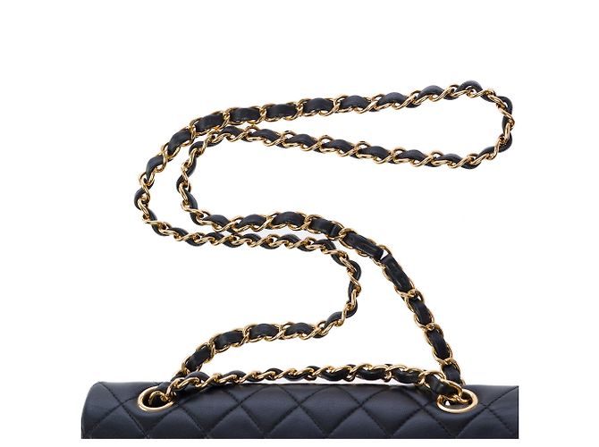 Borsa CHANEL Timeless/Classique in Pelle Nera - 103507 Nero - vista 10
