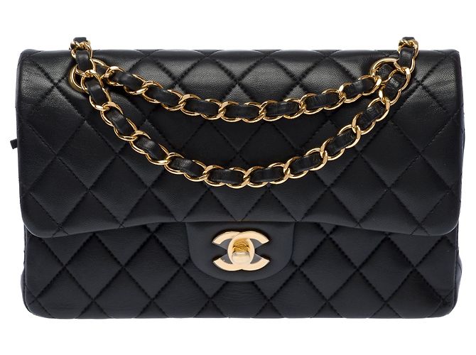 Borsa CHANEL Timeless/Classique in Pelle Nera - 103507 Nero - vista 3