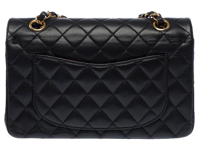 Borsa CHANEL Timeless/Classique in Pelle Nera - 103507 Nero - vista 4