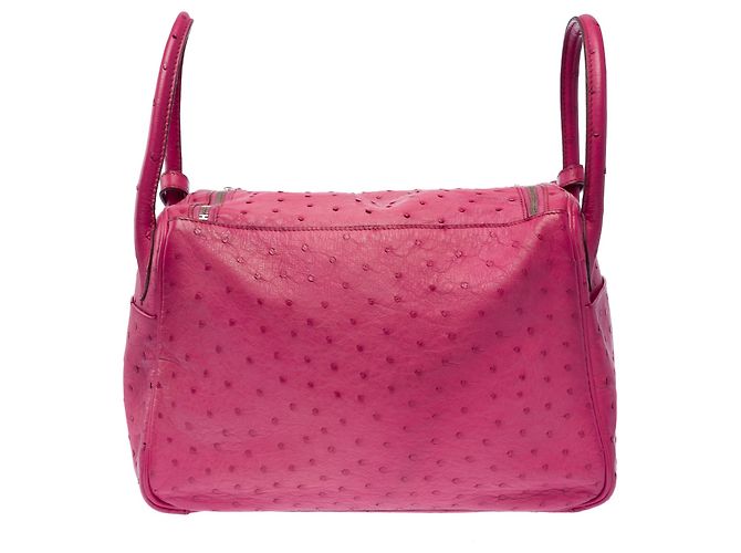 Hermès Borsa HERMES Lindy in Pelle Esotica Rosa - 103503 - vista 4