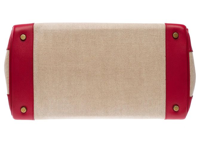 Hermès Bolso HERMES Birkin 35 en Toile Rose - 103501 Rosa - vista 10