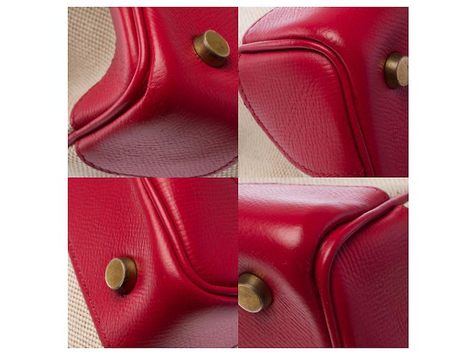 Hermès Bolso HERMES Birkin 35 en Toile Rose - 103501 Rosa - vista 11