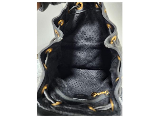 Gucci Lederrucksack Schwarz - Ansicht 5