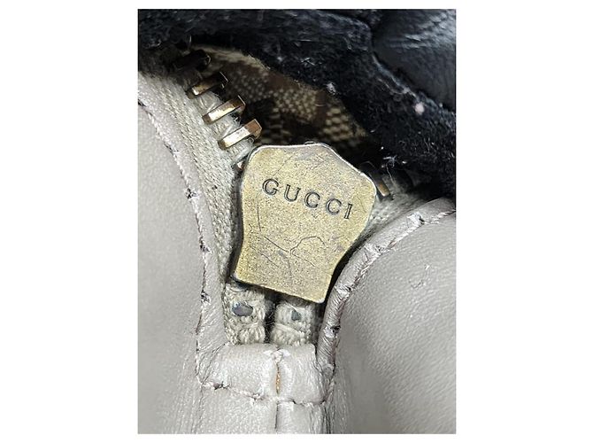 Gucci Scarlett Medium Borsa Satchel in Tela GG - Beige/Marrone - vista 6