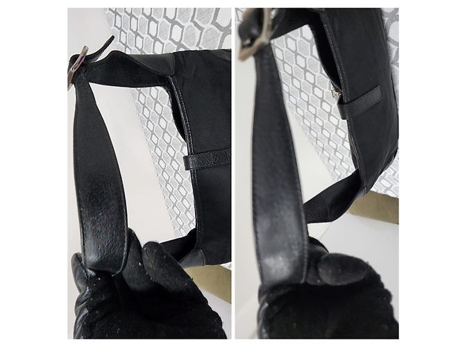 Gucci Borsa Jackie Denim GG Canvas Nero - vista 7