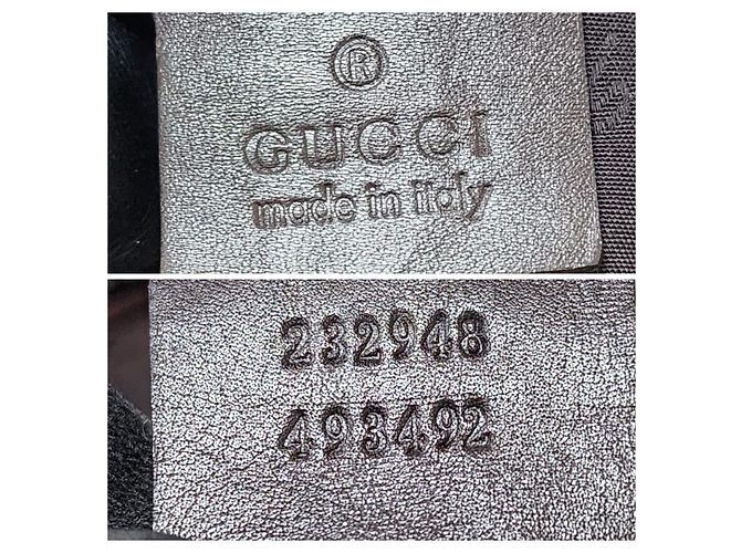 Gucci Borsa Boston GG Canvas Match Beige Marrone - vista 2