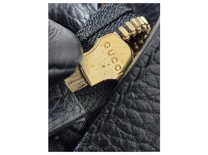Gucci Interlocking G Hobo-Tasche aus Leder - Schwarz - Ansicht 5
