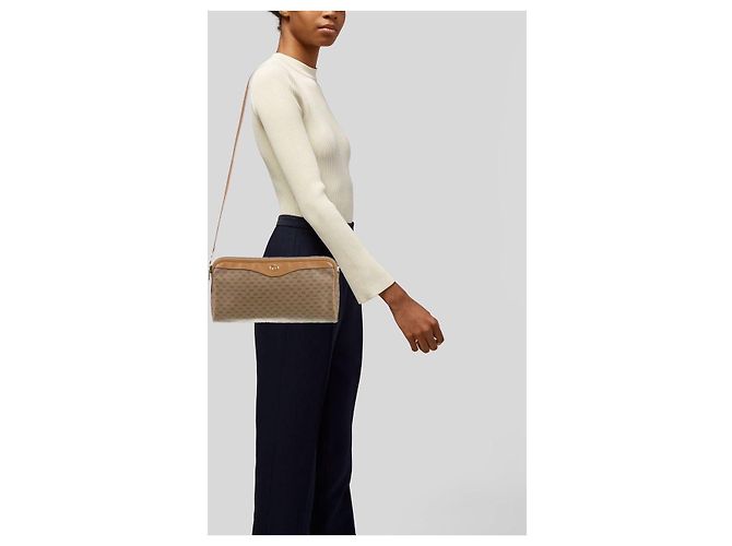 Borsa a tracolla Gucci Interlocking G Marrone Beige - vista 12