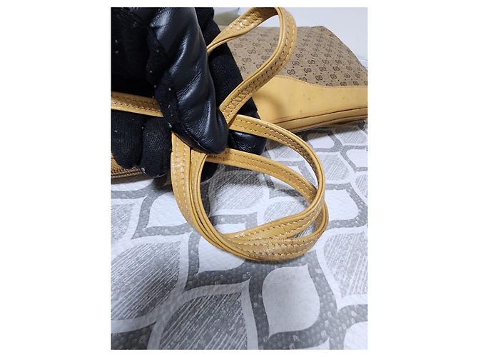 Borsa a tracolla Gucci Interlocking G Marrone Beige - vista 8