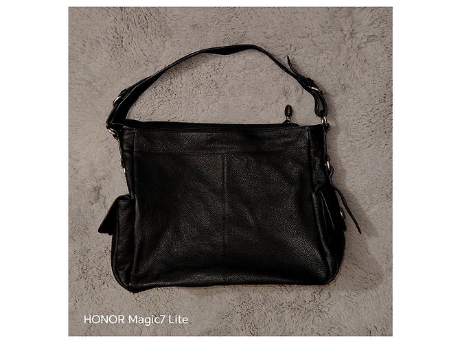 Furla Borsa Hobo in pelle martellata nera Nero - vista 6