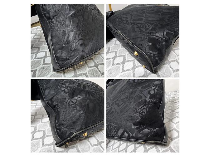 Borsa a tracolla Balenciaga Monogram Nera Nero - vista 10