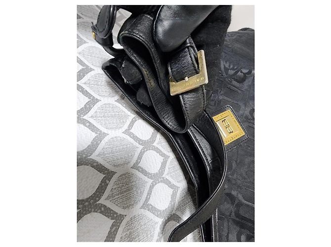Borsa a tracolla Balenciaga Monogram Nera Nero - vista 6