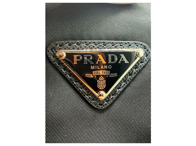 Borsa Prada Re-Edition 2005 in nylon nero - vista 5