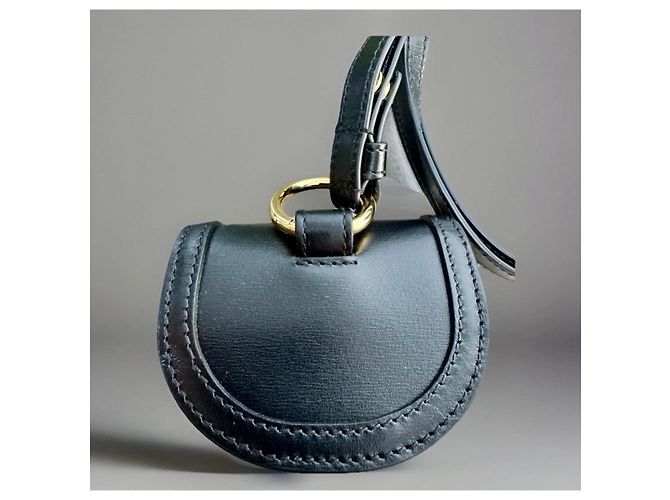 Gucci Mini Borsa Horsebit in Pelle Nera Nero - vista 6