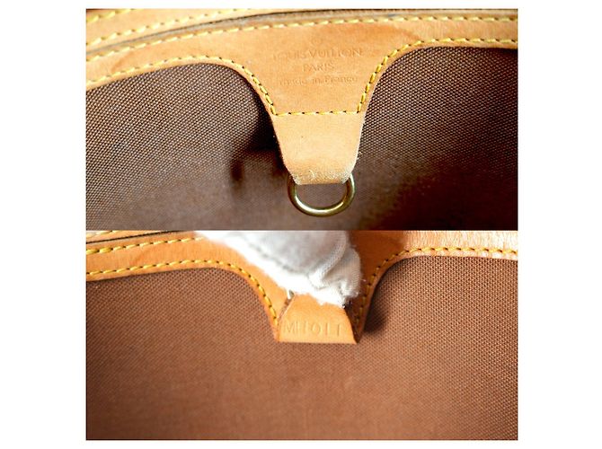 Louis Vuitton Sac à dos et sac à bandoulière en toile Monogram Canvas Ellipse Marron - vue 5