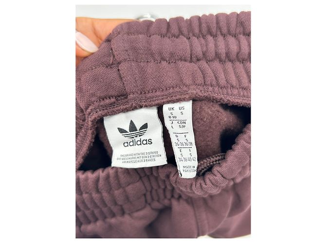 Pantalones de jogging Adidas Marrones Algodón Castaño - vista 3
