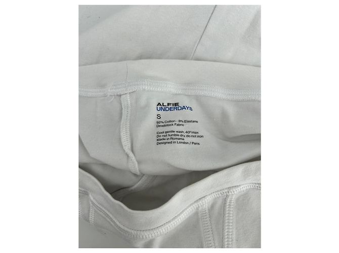 Autre Marque Mini shorts brancos de algodão ALFIE UNDERDAYS S - vista 3
