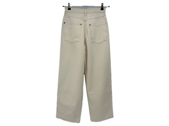 Autre Marque PETER DO Jeans in Creme Denim Weiß - Ansicht 2