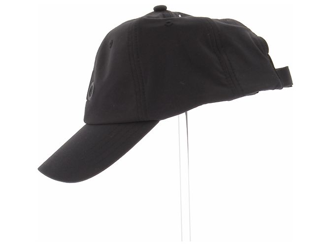 Gorra de algodón negra Yves Salomon ALO - vista 3