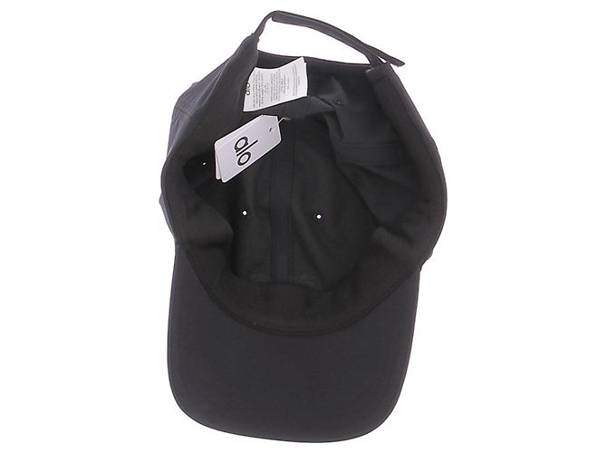 Gorra de algodón negra Yves Salomon ALO - vista 7