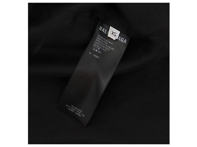 Graue BALENCIAGA Jacke Schwarz - Ansicht 7