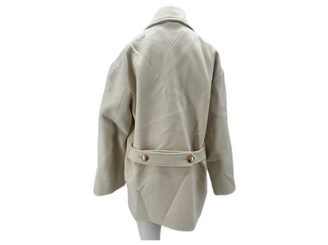 Tommy Hilfiger Wollmantel Beige Größe 34 - Ansicht 2