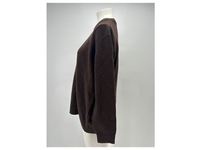 Autre Marque Jersey de lana marrón DARIADEH Castaño - vista 3