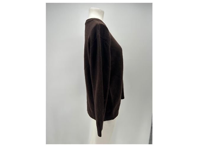 Autre Marque Jersey de lana marrón DARIADEH Castaño - vista 4