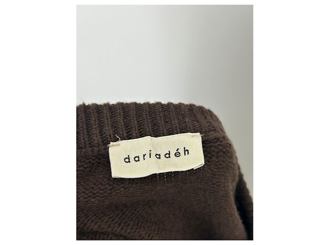 Autre Marque Jersey de lana marrón DARIADEH Castaño - vista 5