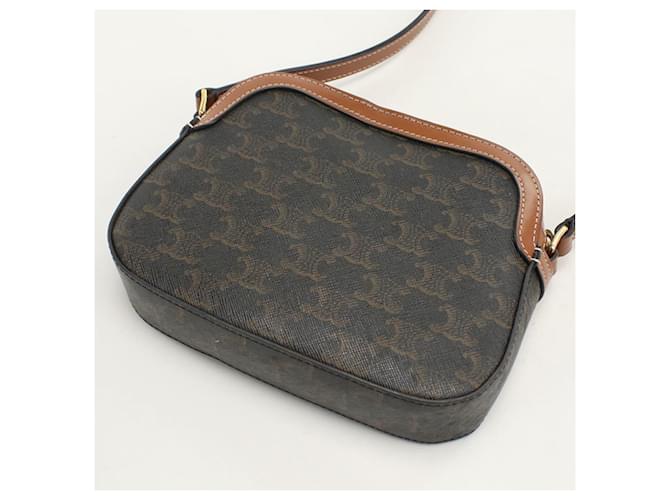 Céline Borsa a tracolla spalla marrone Celine - vista 2