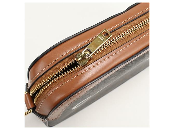 Céline Borsa a tracolla spalla marrone Celine - vista 4