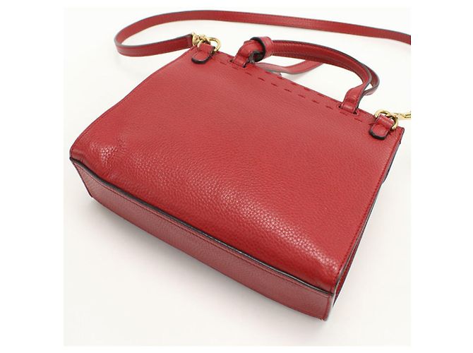 Borsa Gucci GG Marmont Rosso - vista 2