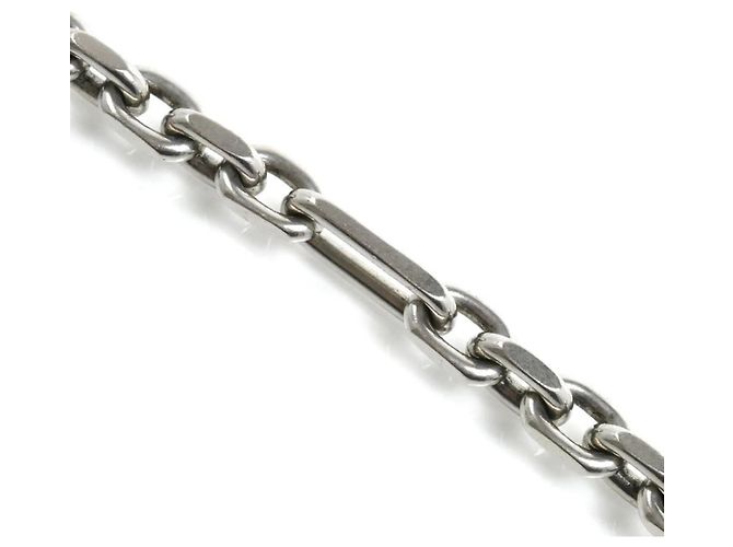 Bracciale con moschettone e targhette in ottone Balenciaga - vista 2
