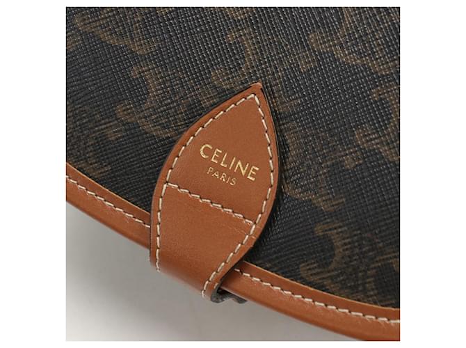 Céline Borsa a tracolla Celine marrone - vista 4