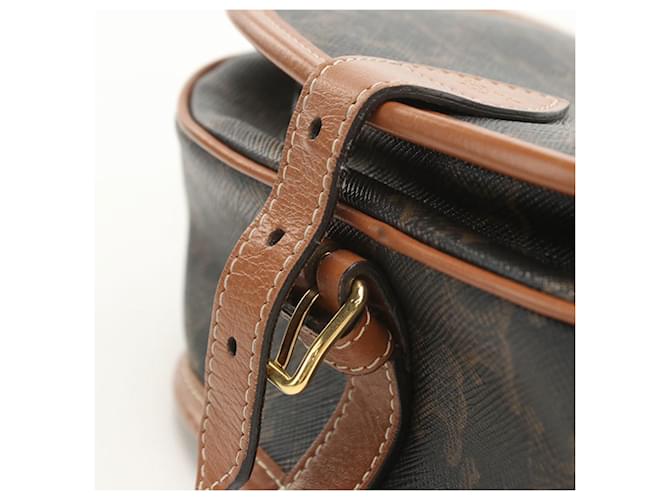 Céline Borsa a tracolla Celine marrone - vista 5