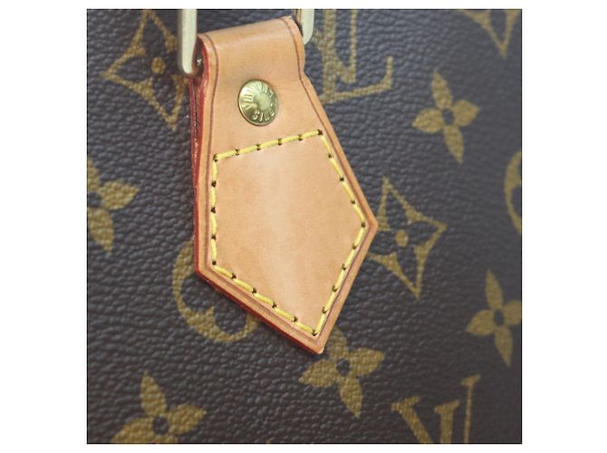 Borsa Louis Vuitton Monogram Alma Beige - vista 8