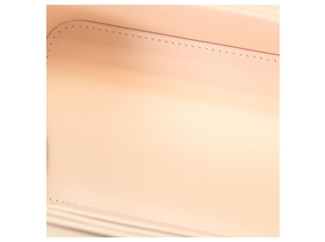 Borsa a tracolla Chanel AP1341 in pelle caviar rosa beige - vista 9