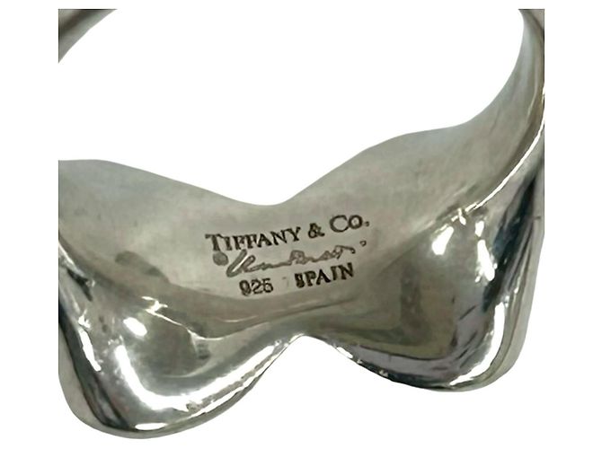 Tiffany & Co Anello Tiffany Motivo Farfalla Argento - vista 3