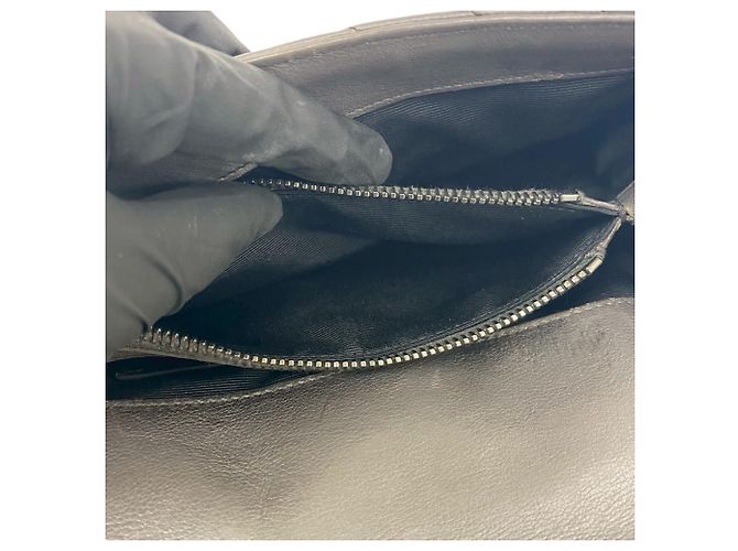 Borsa 2-Way Saint Laurent Paris College Marrone - vista 10