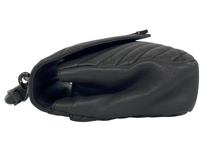 Borsa 2-Way Saint Laurent Paris College Marrone - vista 5