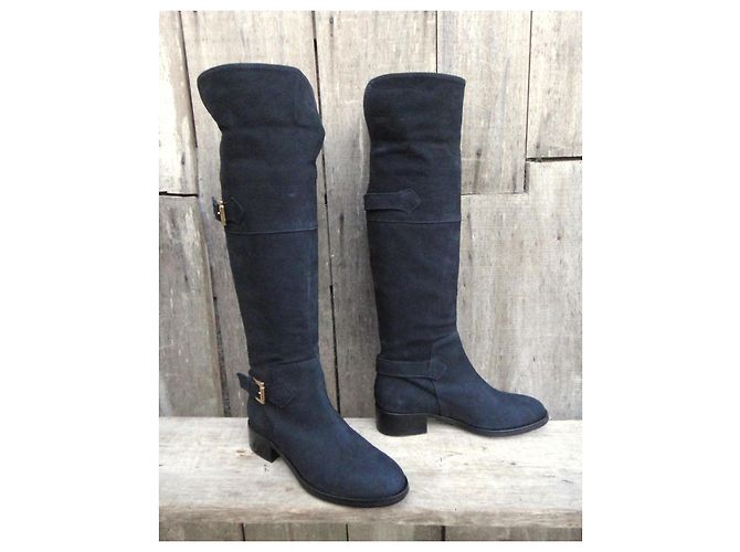 Autre Marque Botas de caña alta Navyboot Azul marino - vista 3