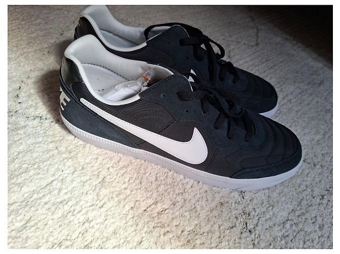 Sneakers Nike Tiempo Trainer Marrone Nero Bianco - vista 2