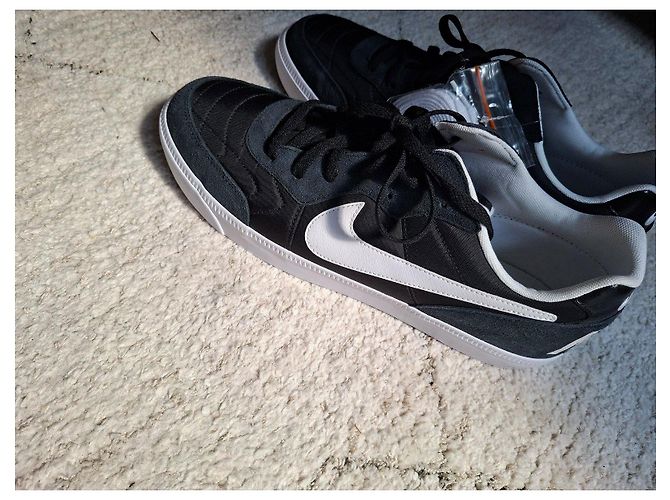 Sneakers Nike Tiempo Trainer Marrone Nero Bianco - vista 5