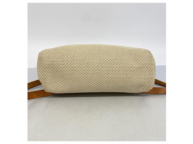 Hermès Zaino Hermes Herbag Ad PM Toile GM in Natural - vista 3